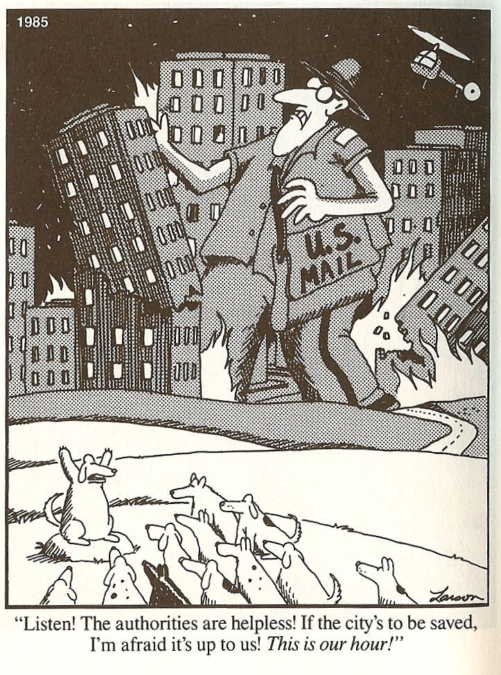 Are we doing Far Side now? Here is my favorite!