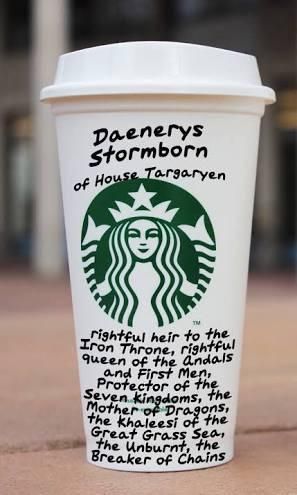 It would not be fun to work at a Game of Thrones Starbucks