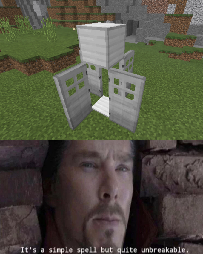 You monster