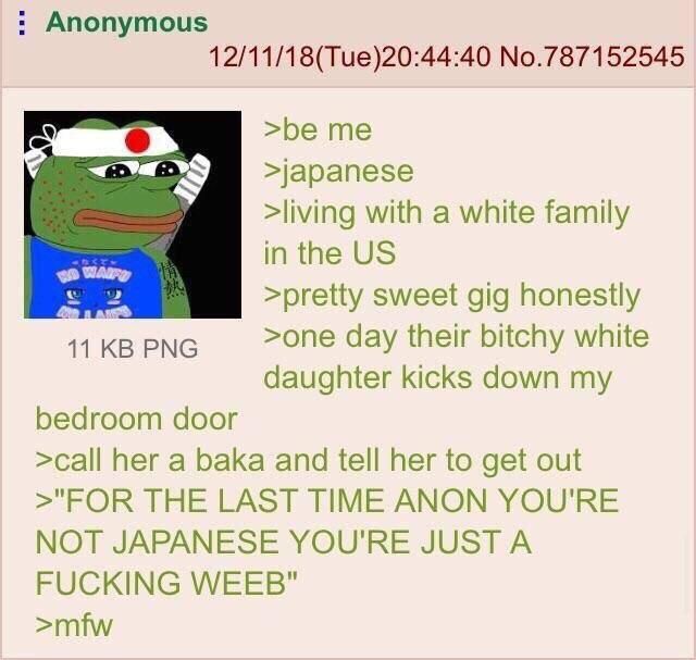 Anon is Japanese