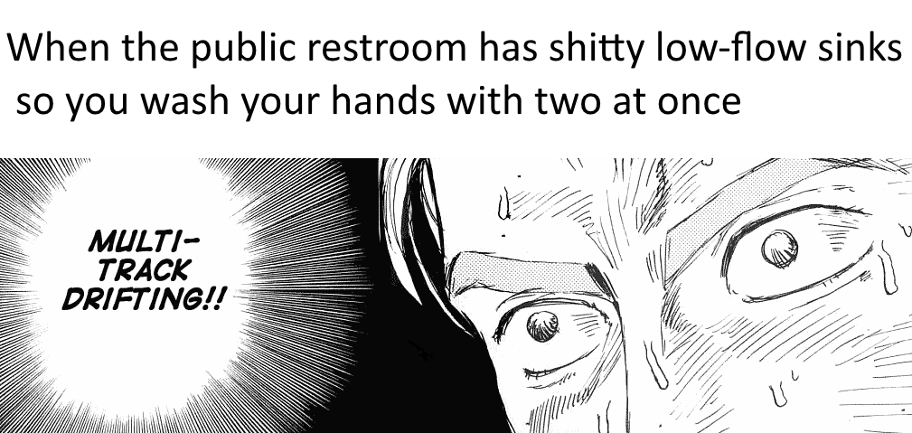 You can't stop me from using an adequate amount of water