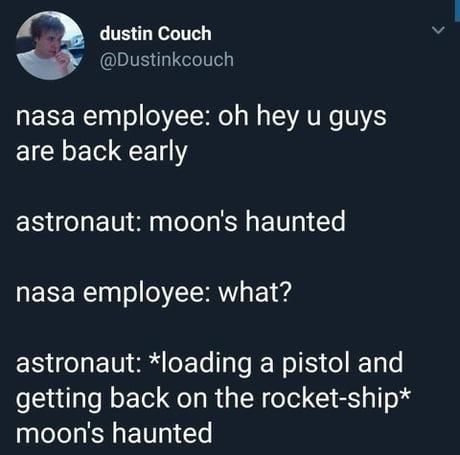Moon’s haunted