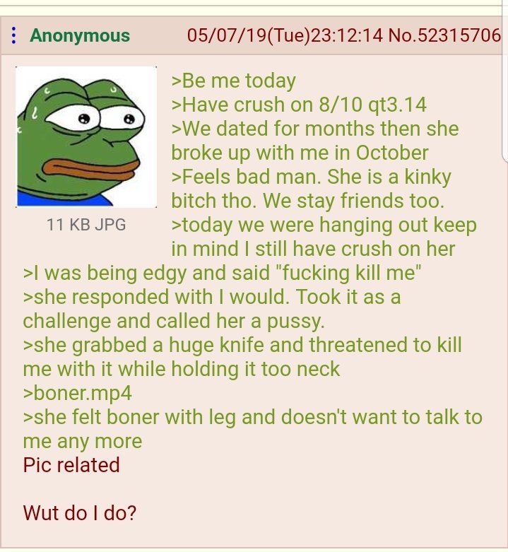 Anon ***s up