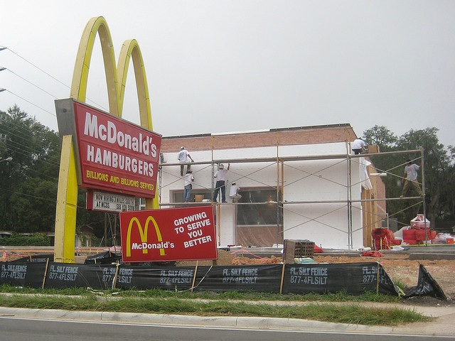 McDonald's under construction!