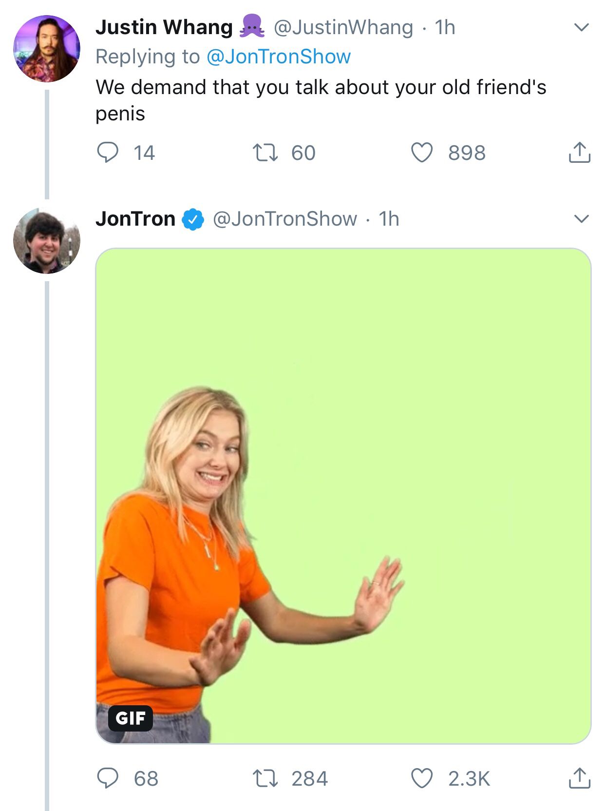 Jontron when he woke up this morning