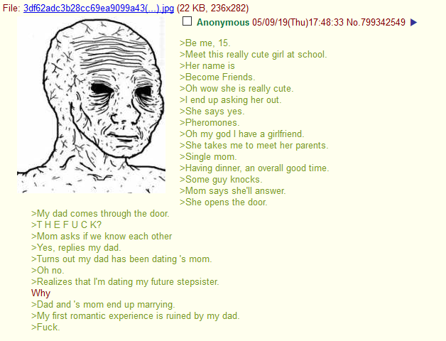 Anon gets cucked
