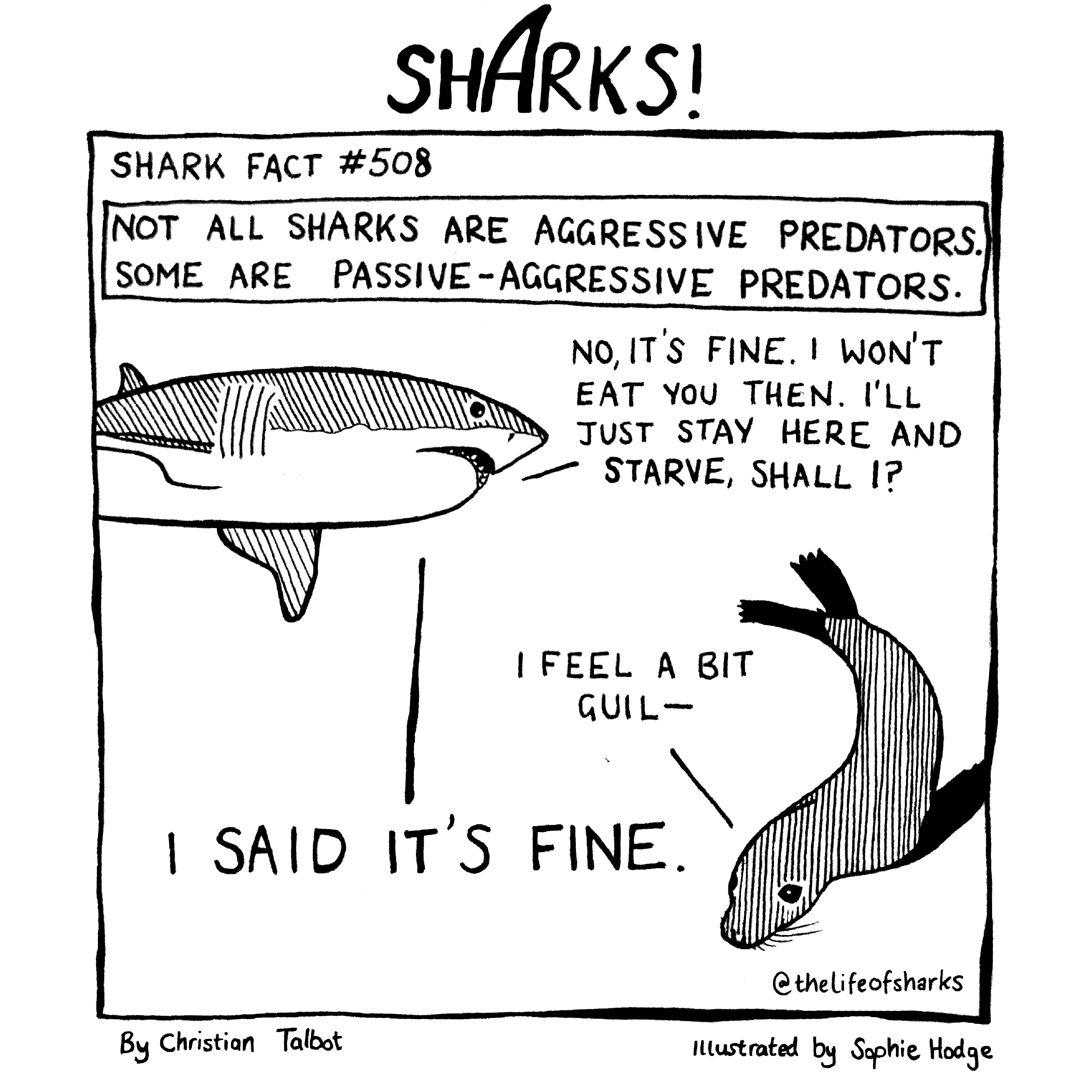 Sharks: It's FINE.