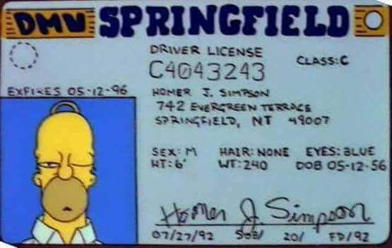 Today, Homer is 63 years old! Happy birthday Homer!