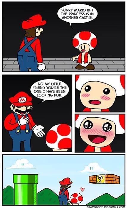 Toad gets a happy ending