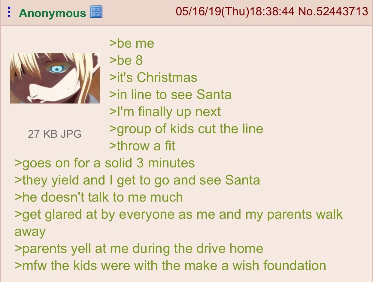 Anon is a dumb kid