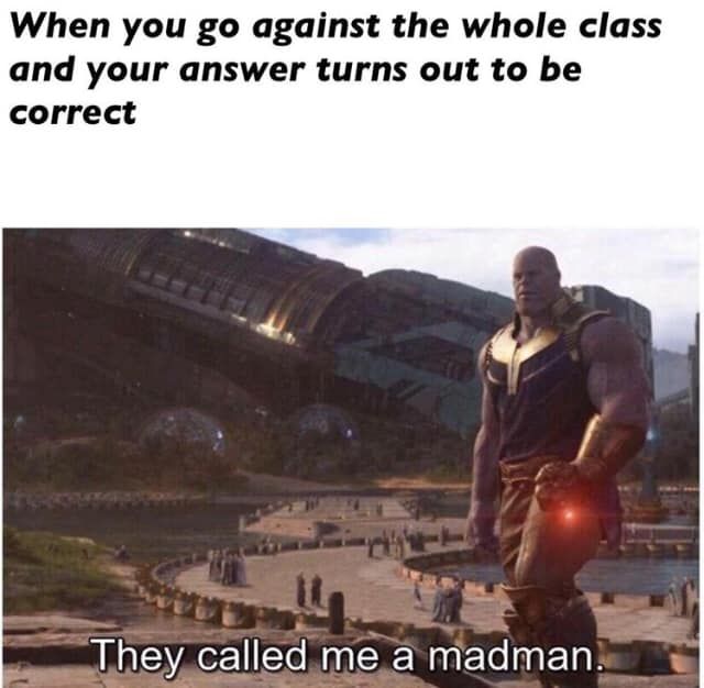 In the End, I win the Game