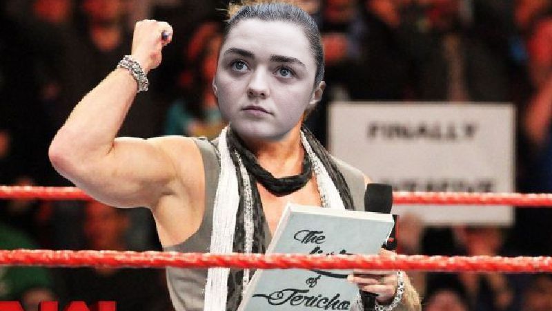 Arya during Mad queens victory speech