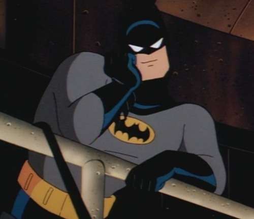 Watcha thinking about, Batman?