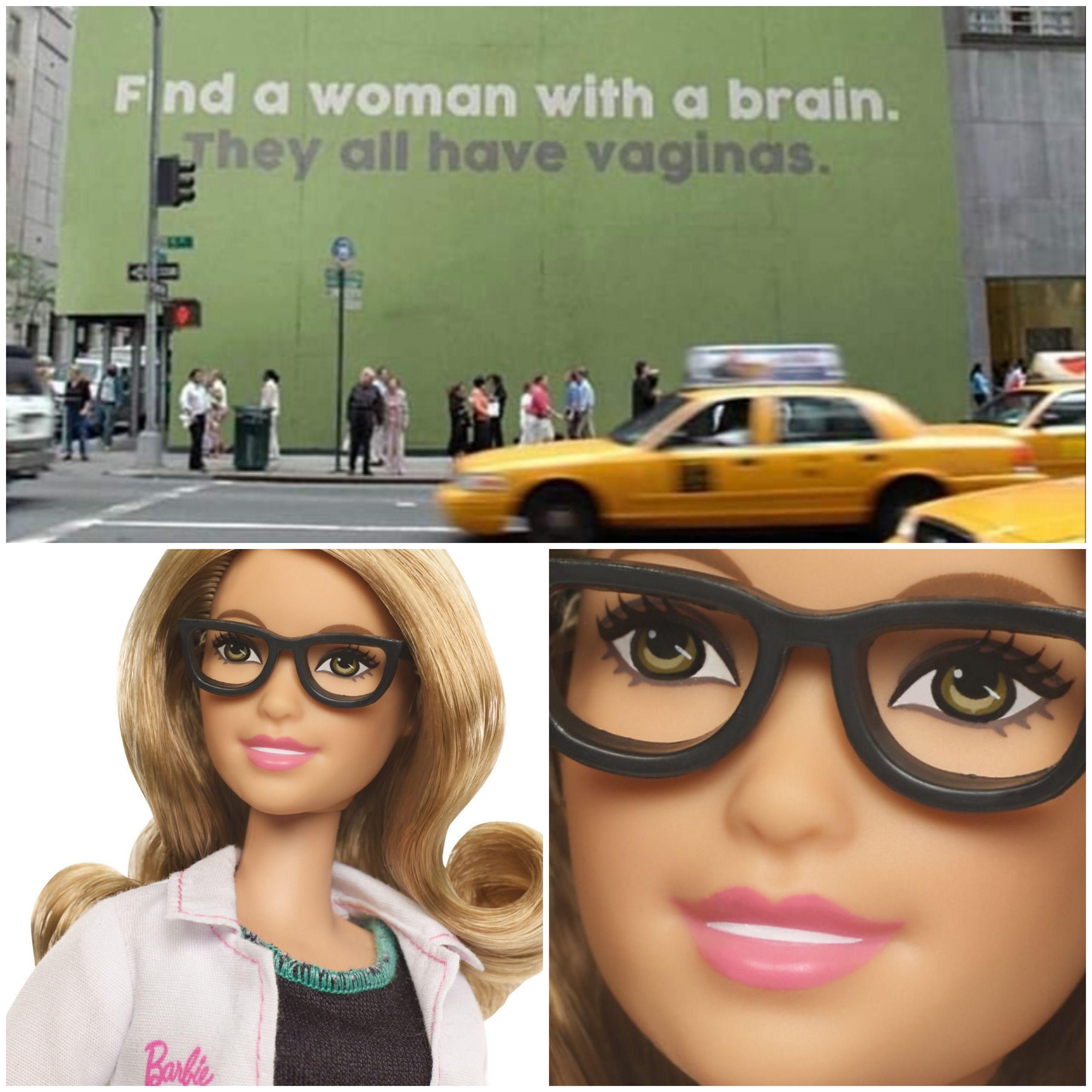 After seeing the mural on the building, Dr. Barbie felt personally attacked.