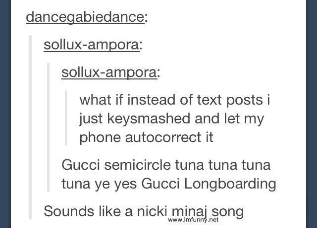 A Nicki Minaj song