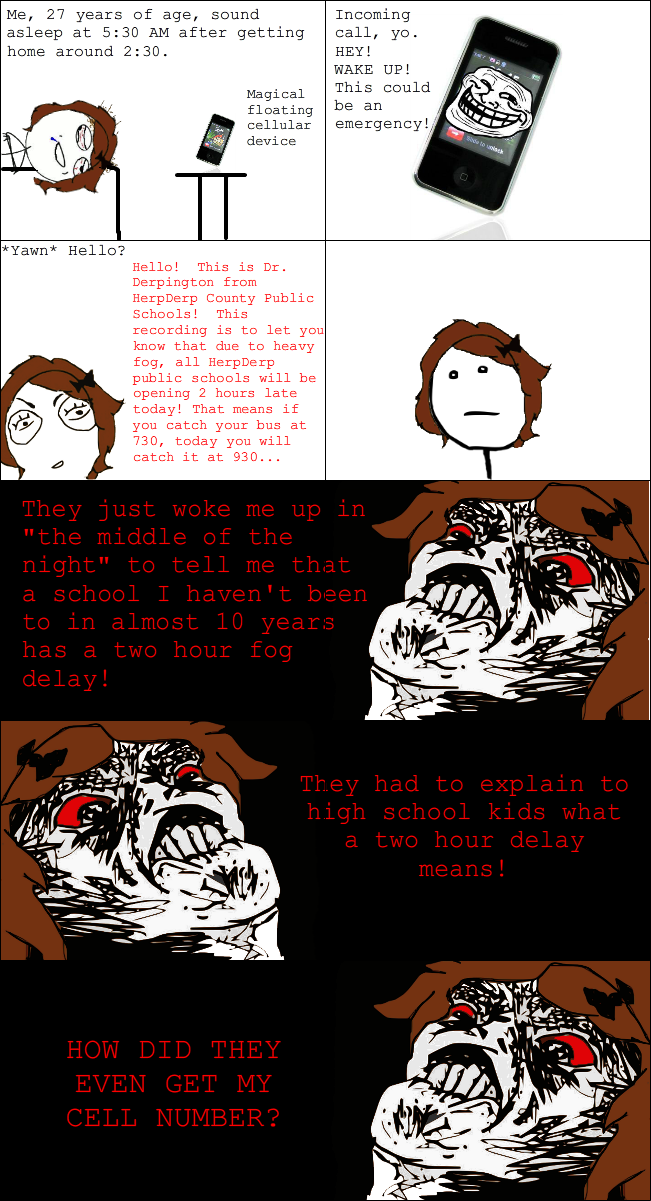 Fog Delay Rage (So Much Rage)