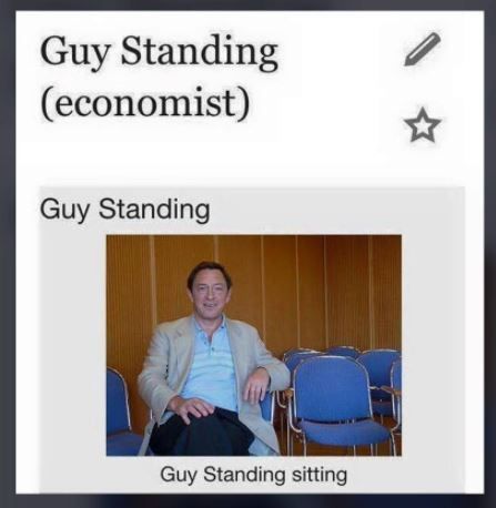 guy standing