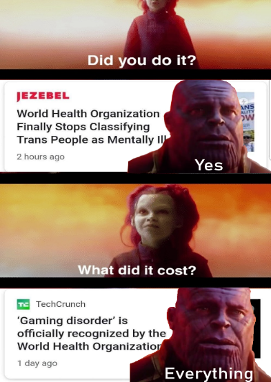 You look at this and tell me again how gamers are not really oppressed