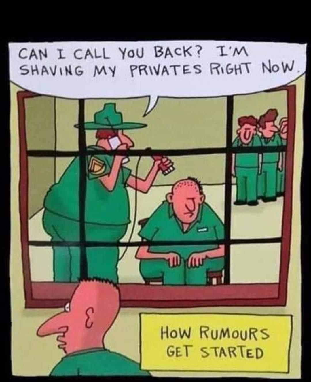 How rumours get started