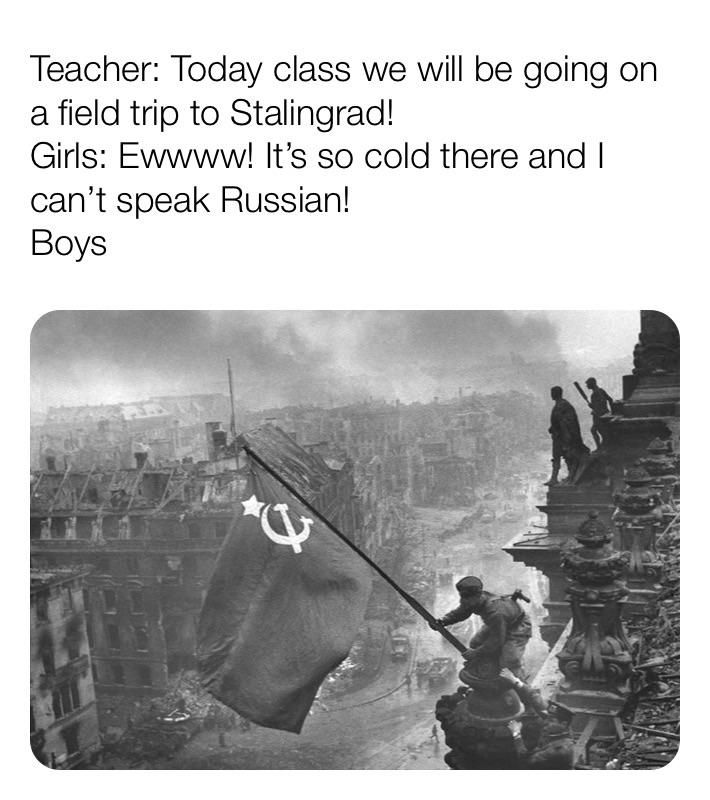 Come beothers, send them to gulag