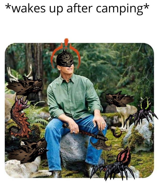 Thats why i dont camp