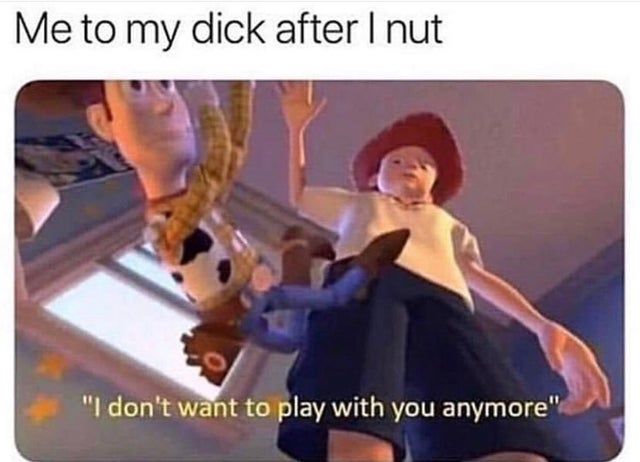 I done with you for half an hour