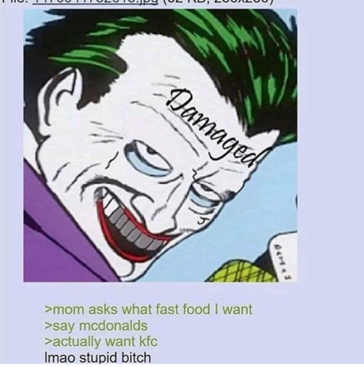 Anon the mad man