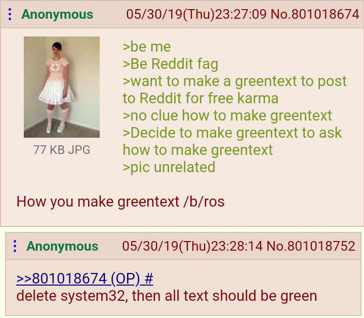 Anon gets good advice