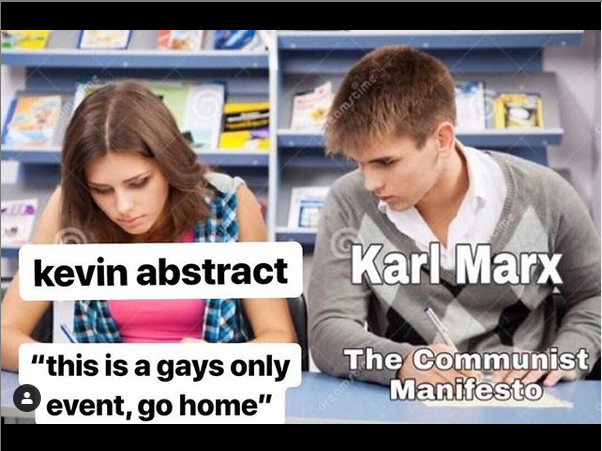 get it? 'cause communism BIG GAY