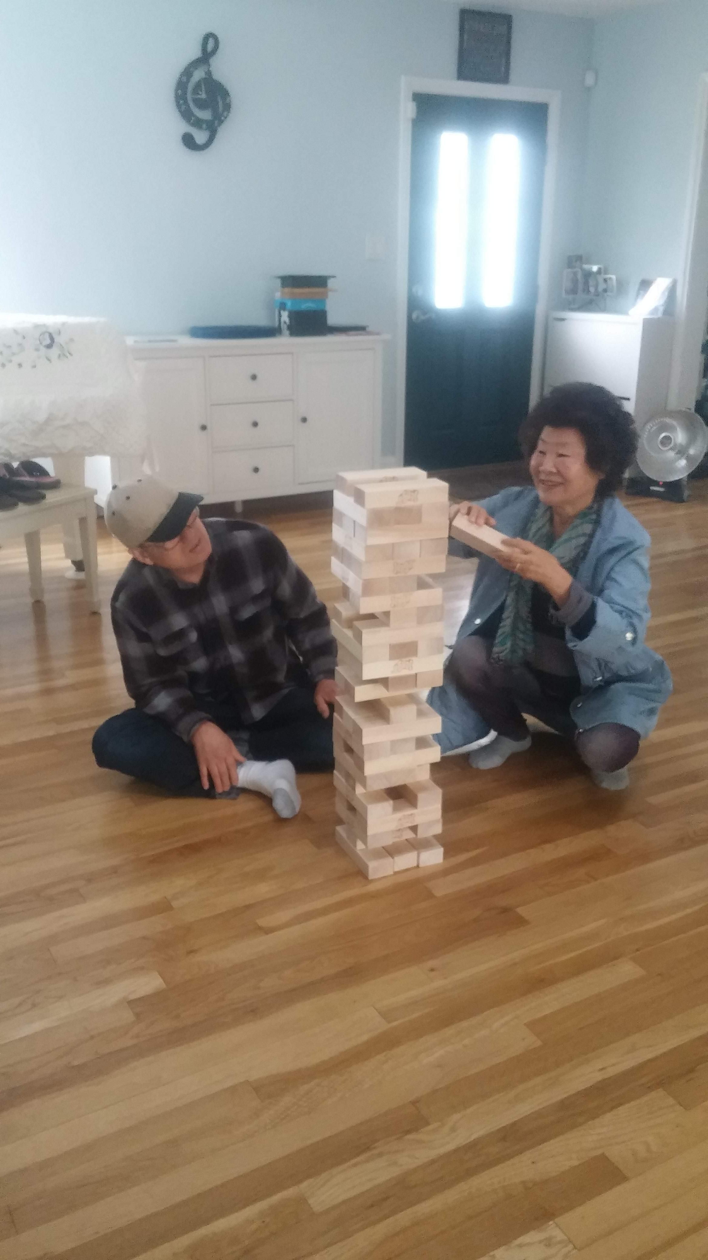 My Korean mom asked me if her friends can come over to my place and "pull my wood." Having no idea what this was, I was so relieved they only wanted to do this.