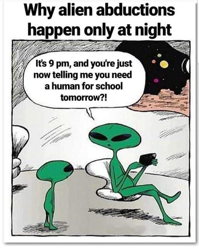 Stupid Alien Kid.