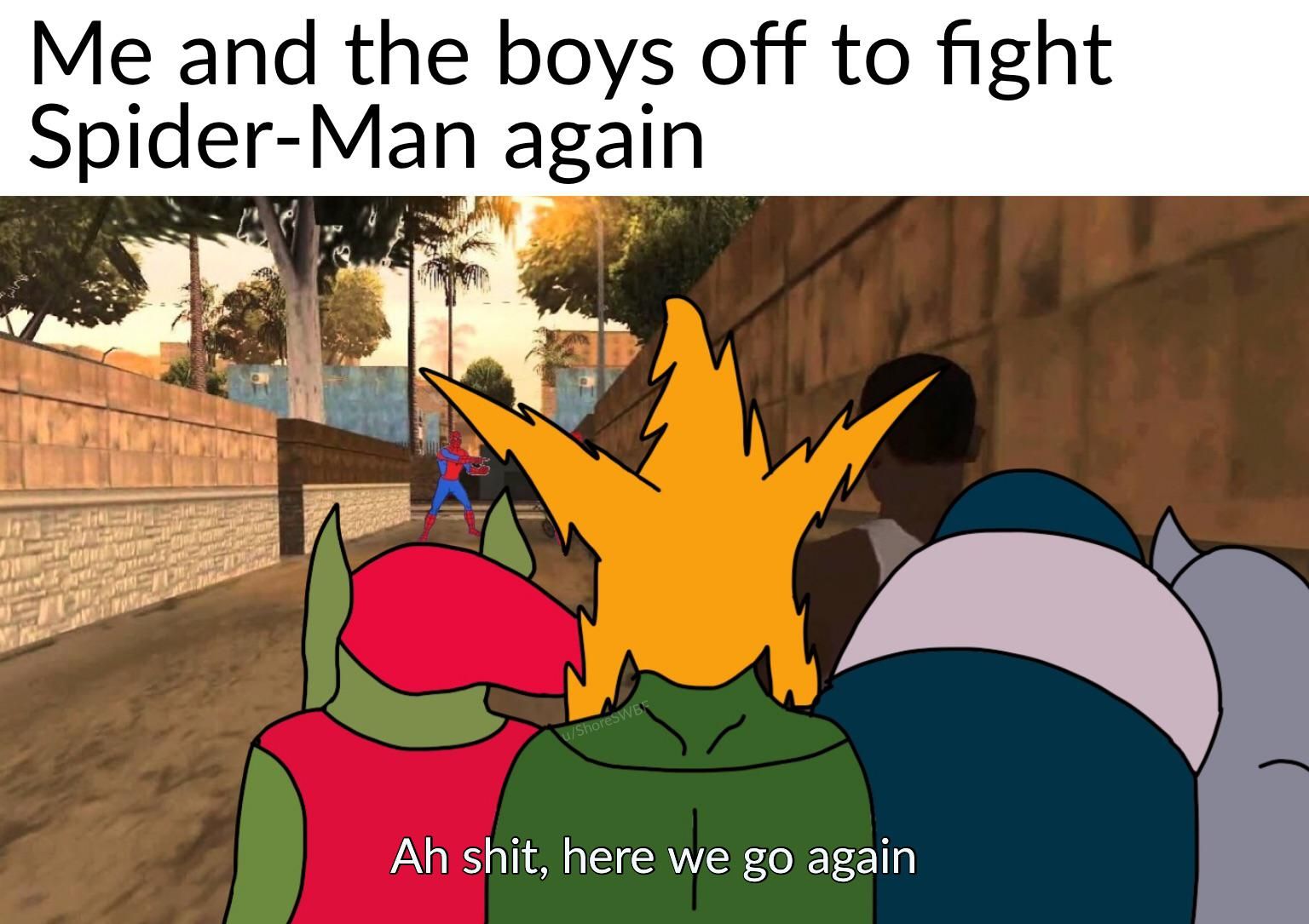 Hue hue please no hurty us