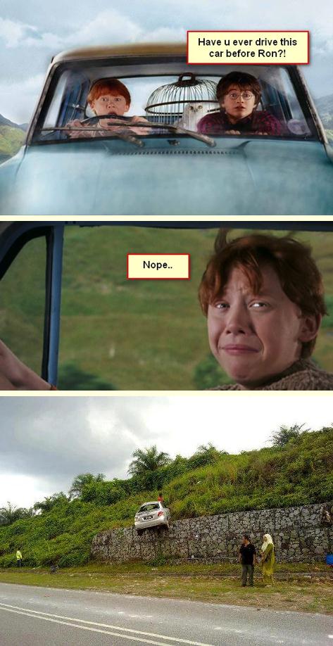 Bad Luck Harry and Ron