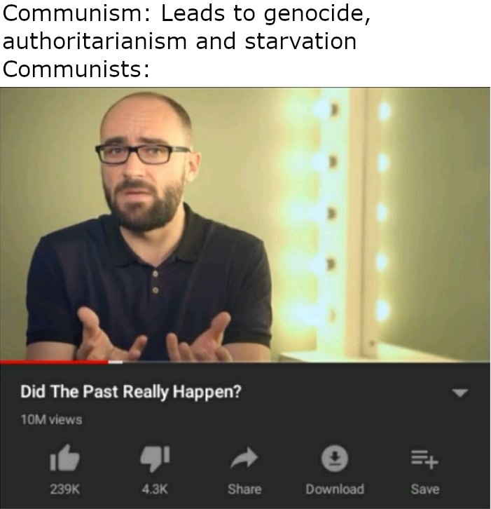 Did the past really happen?