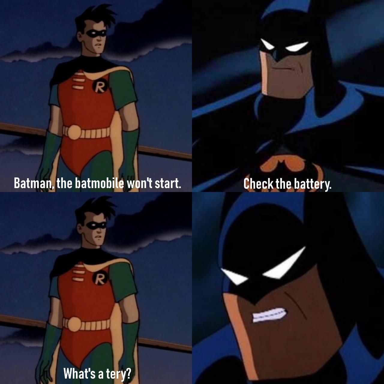 What's a tery, Batman?