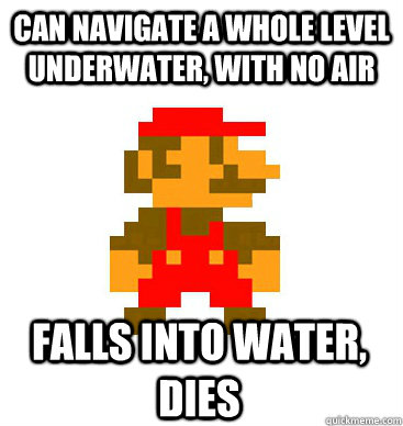 Old school Mario logic