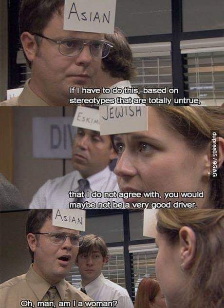Classic Dwight.