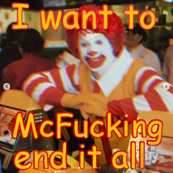 Ronald telling it like it is.