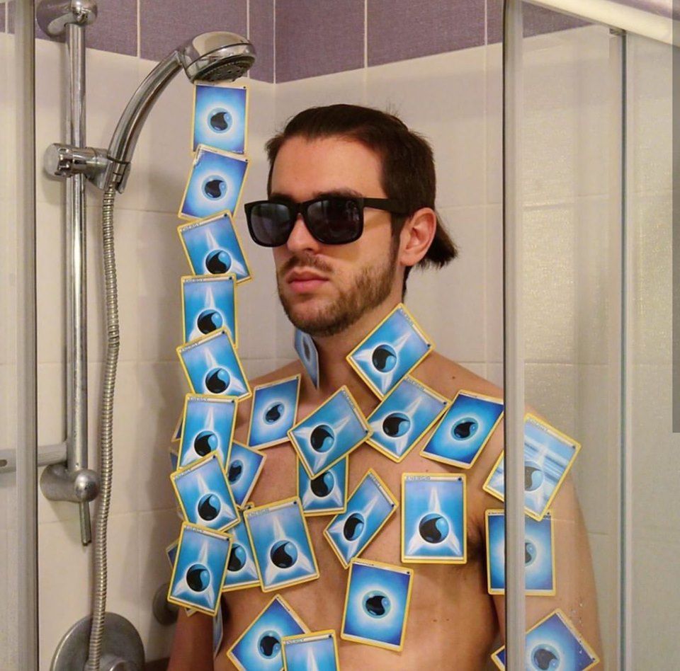 washing off the smell of all that excess sex