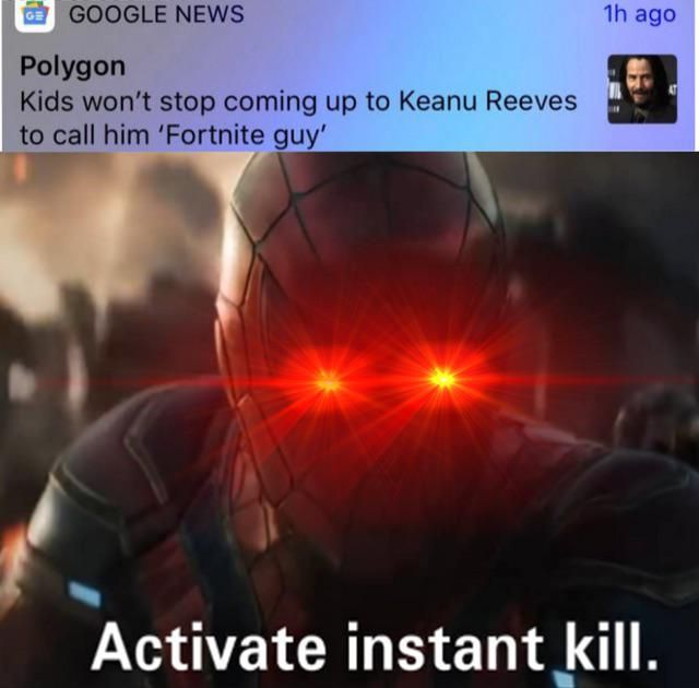 Activate instant kill