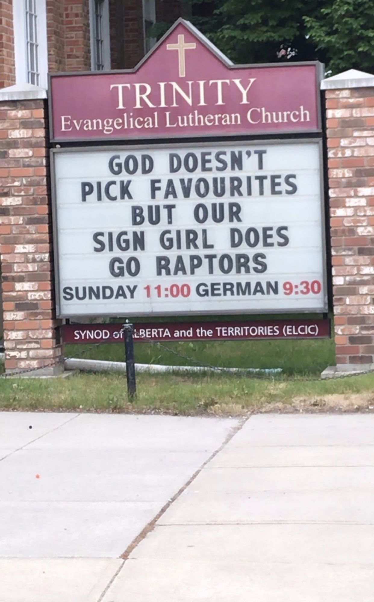 God Doesn't Pick Favourites