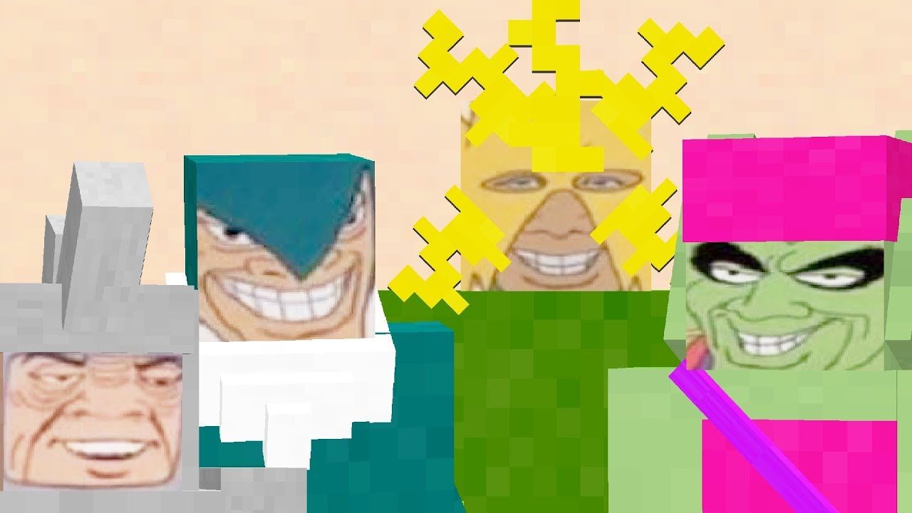Me and the boys playing minecraft