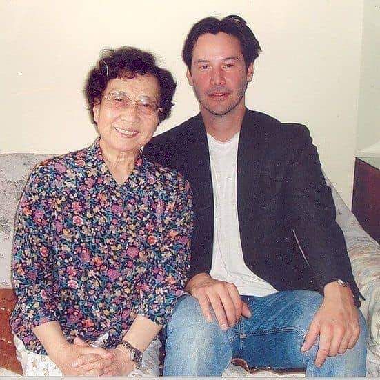 Young keanu revees and his granny