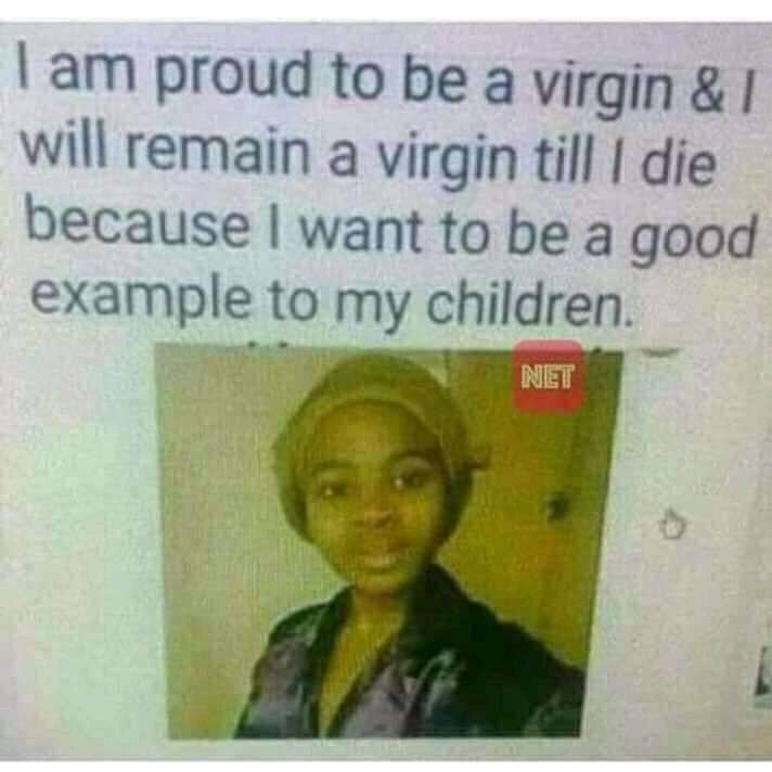 Indeed a virgin