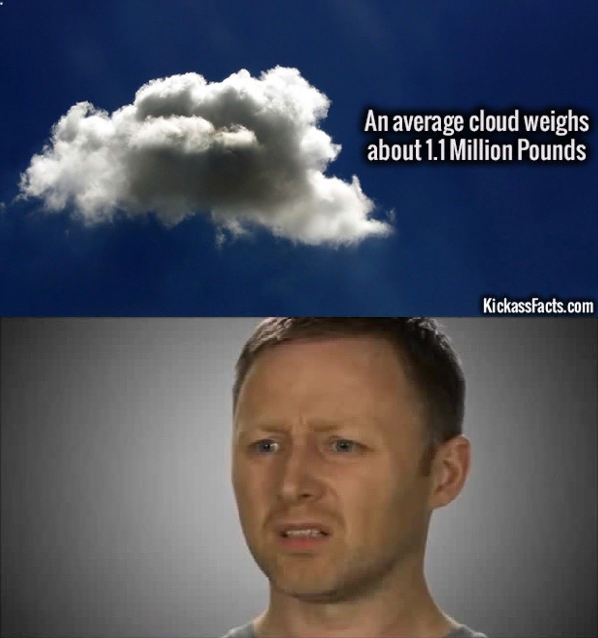 But steel's heavier...