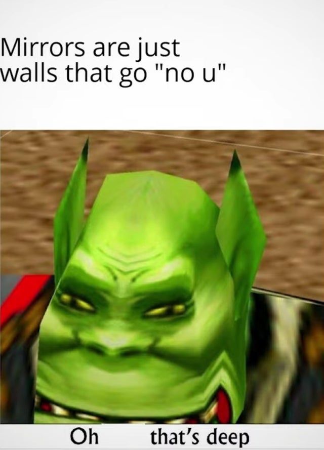 I don't get it, I'm not deep enough