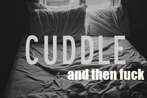 Cuddle...