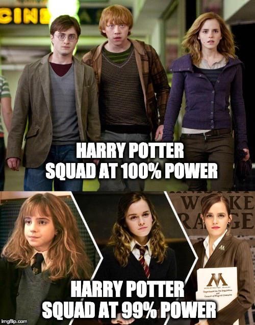 Hermione would be a better protagonist