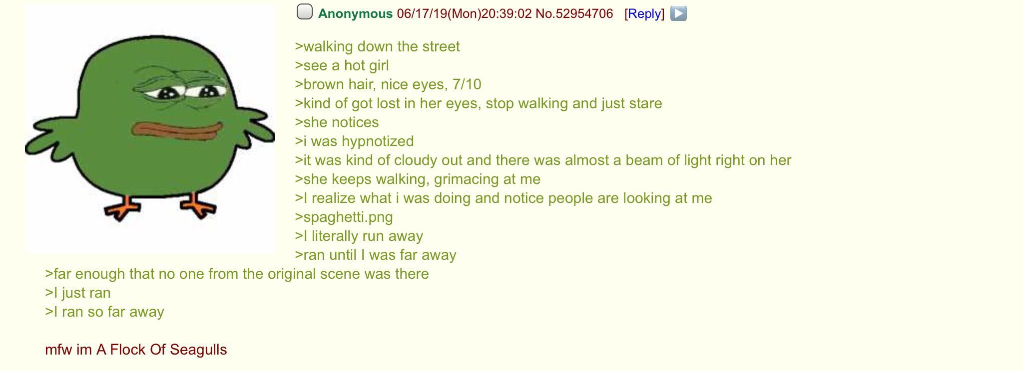 Anon sees a girl