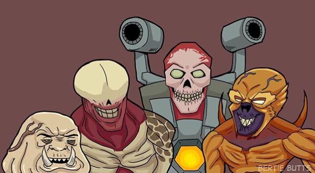 Me and the boys getting ready to get slayed by the DOOM Slayer